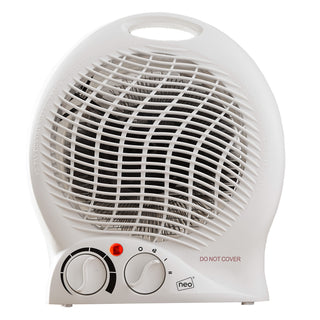 Neo White Portable Heater Electric Fan 2000W