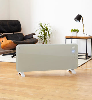 Neo Wifi White Electric Glass Panel Heater Radiator