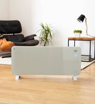 Neo Wifi White Electric Glass Panel Heater Radiator