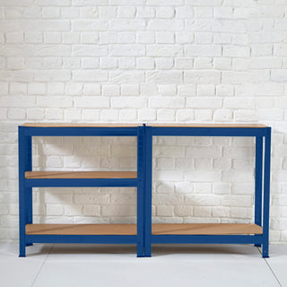 Neo Blue 5 Tier Garage Shelving Racking