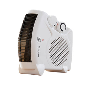 Neo White Electric Fan Heater 2000W Portable Floor or Upright