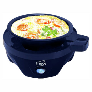 Neo Electric Egg Boiler Poacher and Steamer Blue & Copper