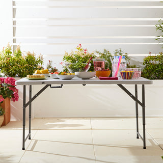 Neo Folding Picnic Table Portable 4FT Extendable Height