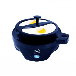 Neo Electric Egg Boiler Poacher and Steamer Blue & Copper