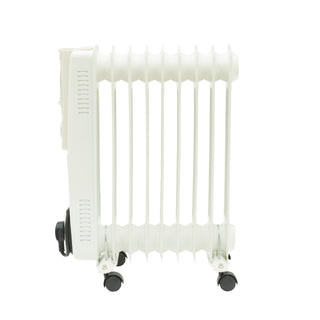 Neo 9 Fin White Electric Oil Filled Radiator
