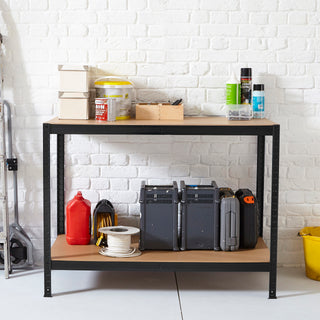 Neo Black Metal Garage Workbench