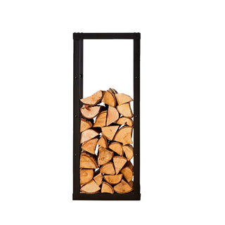 Neo Black Indoor Firewood Log Rack