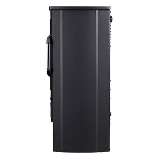 Neo Electric Heater Black with Realistic Flame & Log Store 1000W / 2000W