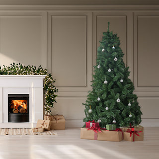 Scandinavian Christmas Tree Artificial 7ft Green