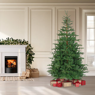 Neo Christmas Tree 7-Foot Artificial Natural Green Realistic Fir