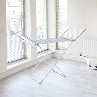 Neo Electric Heated Winged Airer Clothes Dryer Rack