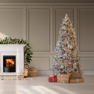 Scandinavian Christmas Tree Artificial 7ft White Spruce Fir