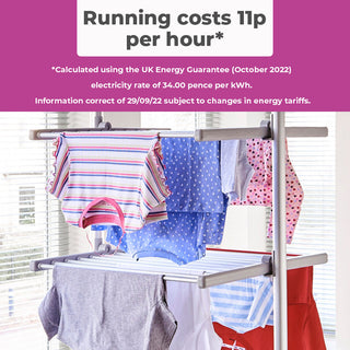 Neo Indoor Electric 3 Tier Heated Airer Foldable