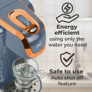 Neo Grey and Copper 2.5L Instant Hot Water Dispenser Machine