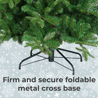 Neo Christmas Tree 7-Foot Artificial Natural Green Realistic Fir