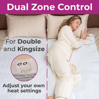 Neo Electric Heated Dual Zone Double Underblanket