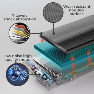 Neo Pink Portable Walking Pad Treadmill