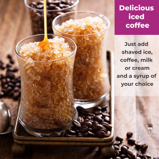 Neo Black and Copper Ice Crusher Slush Machine