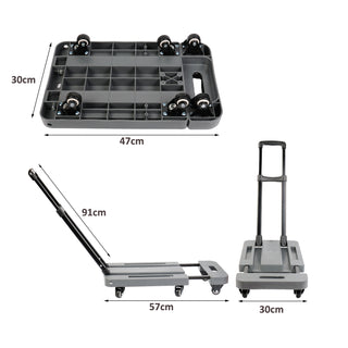 Neo 200kg Capacity Sack Trolley Folding With Extendable Handle