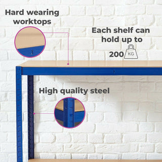 Neo Blue Metal Workbench