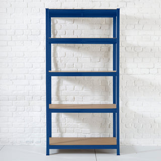 Neo Large Blue 5 Tier Shelving