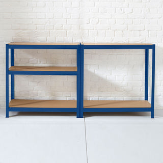 Neo Large Blue 5 Tier Shelving