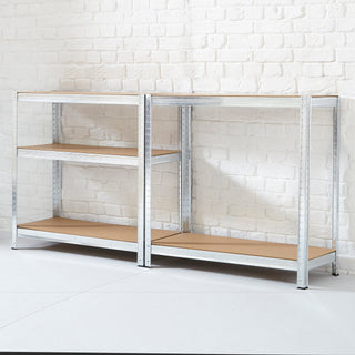 Neo Large Galvanised 5 Tier Shelving