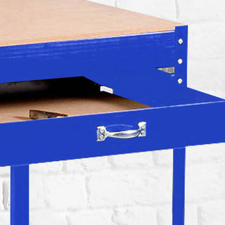 Neo Blue Workbench Heavy-Duty Steel Pegboard Drawer