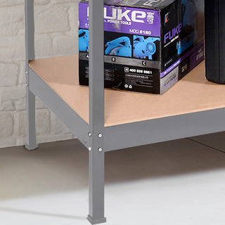 Neo Grey Workbench Heavy-Duty Steel Pegboard Drawer