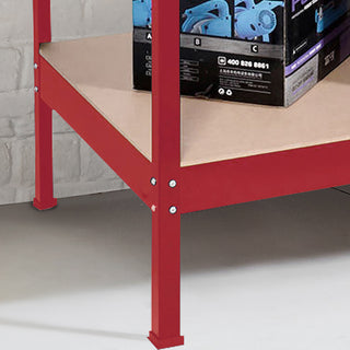 Neo Red Workbench Heavy-Duty Steel Pegboard Drawer