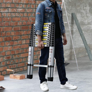 Neo 2.9M Extendable Aluminium Foldable Telescopic Ladder