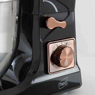 Neo Copper & Black 5L 6 Speed 800W Electric Stand Food Mixer