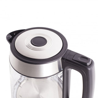Neo Chrome Cordless Nordic Illuminated Glass Kettle
