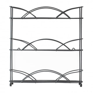 Neo Black Free Standing 3 Tier Table Top Spice Rack
