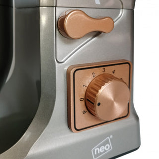 Neo Copper and Grey 5L 6 Speed 800W Electric Stand Food Mixer