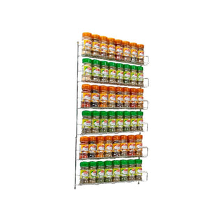 Neo 6 Tier Spice Rack For Kitchen Door Cupboard or Wall