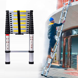 Neo 2.9M Extendable Aluminium Foldable Telescopic Ladder