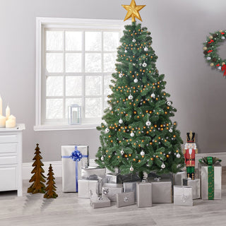 Scandinavian Christmas Tree Artificial 7ft Green