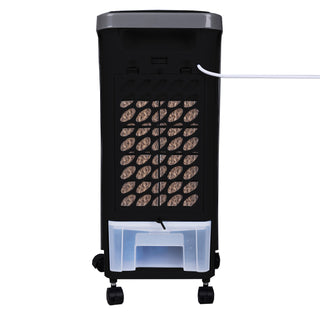 Neo Black 4 Litre 80W Oscillating Portable Evaporative Cooler Fan with Remote