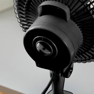 Neo Mini Clip Base Mount Desk Fan - Black