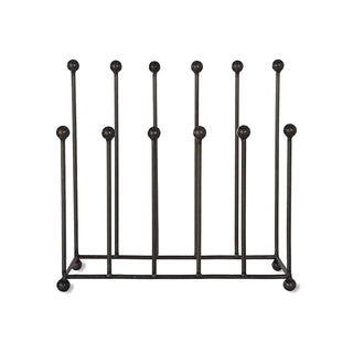 Neo Steel Black Powder Coated Boot Rack - Holds 6 Pairs