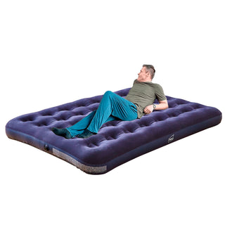 Neo Double Flocked Inflatable Airbed Mattress