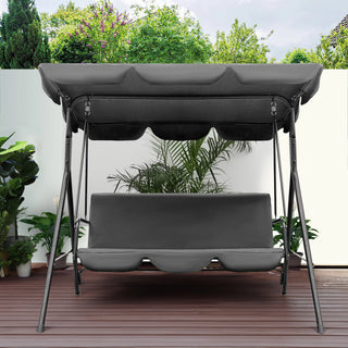 Neo 3 Seater Garden Swing Chair With Canopy