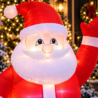 Neo 4ft Inflatable Santa Claus Christmas Decoration