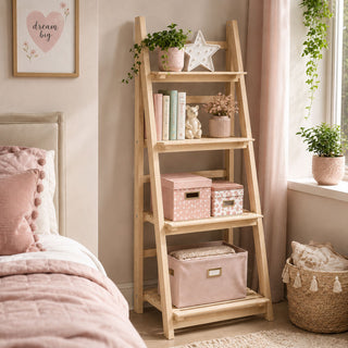 Neo Natural 4 Tier Wooden Foldable Plant Stand