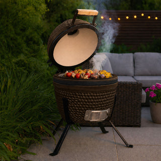 Neo Espresso Kamado 13" Ceramic Mini BBQ Grill