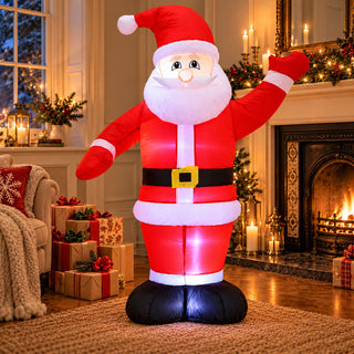 Neo 4ft Inflatable Santa Claus Christmas Decoration