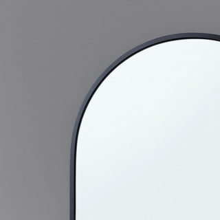 Neo Black Full Length Mirror 40x150cm with Metal Frame HD Dressing Wall Mounted Free Standing Floor for Bedroom Hallway Living Room Wardrobe