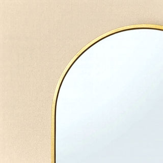 Neo Gold Full Length Mirror 40x150cm with Metal Frame HD Dressing Wall Mounted Free Standing Floor for Bedroom Hallway Living Room Wardrobe