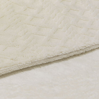 Neo Natural Electric Cable Knit Heated Throw